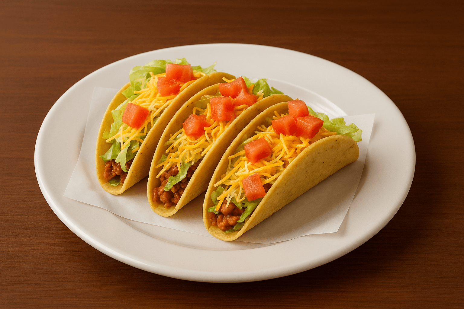 After image of a dish, enhanced by AI